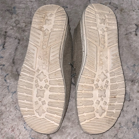 Hey Dude Wally Youth Sox Sahara Slip On Shoes Boys Casual Brown Tan Loafers sz 6 - Picture 6 of 8